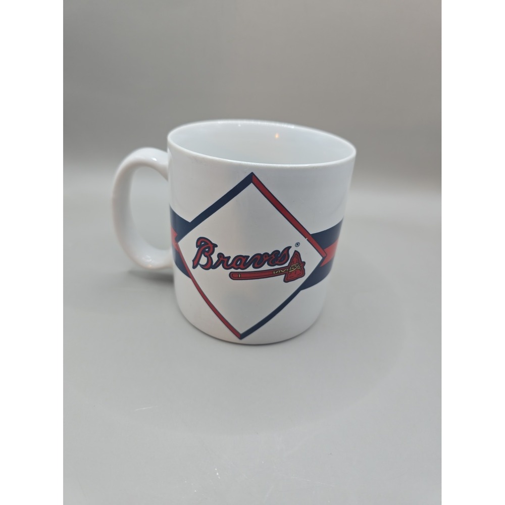 Atlanta Braves Baseball Coffee Mug / Cup - Genuine MLB Merchandise - Russ Berrie